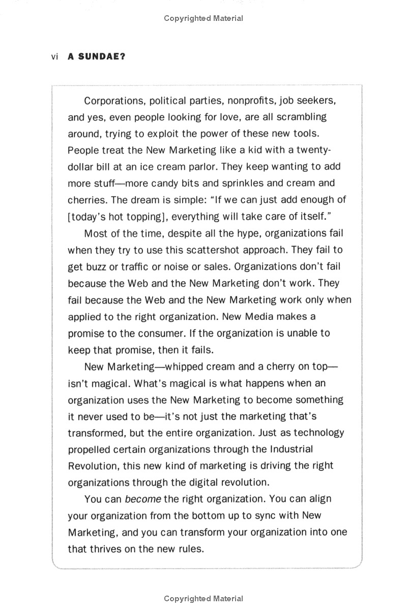 meatball sundae - how new marketing is transforming the business world (and how to thrive in it)