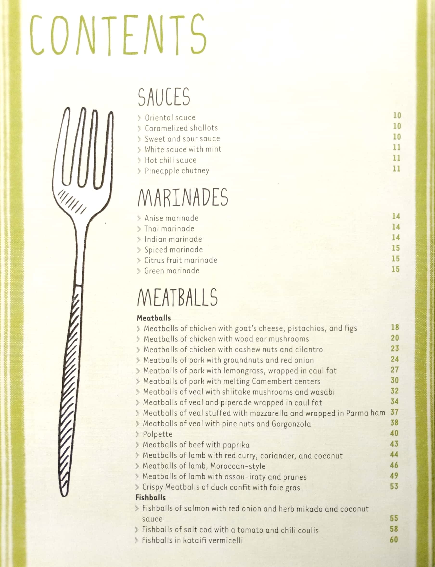 meatballs - felafels, skewers and more