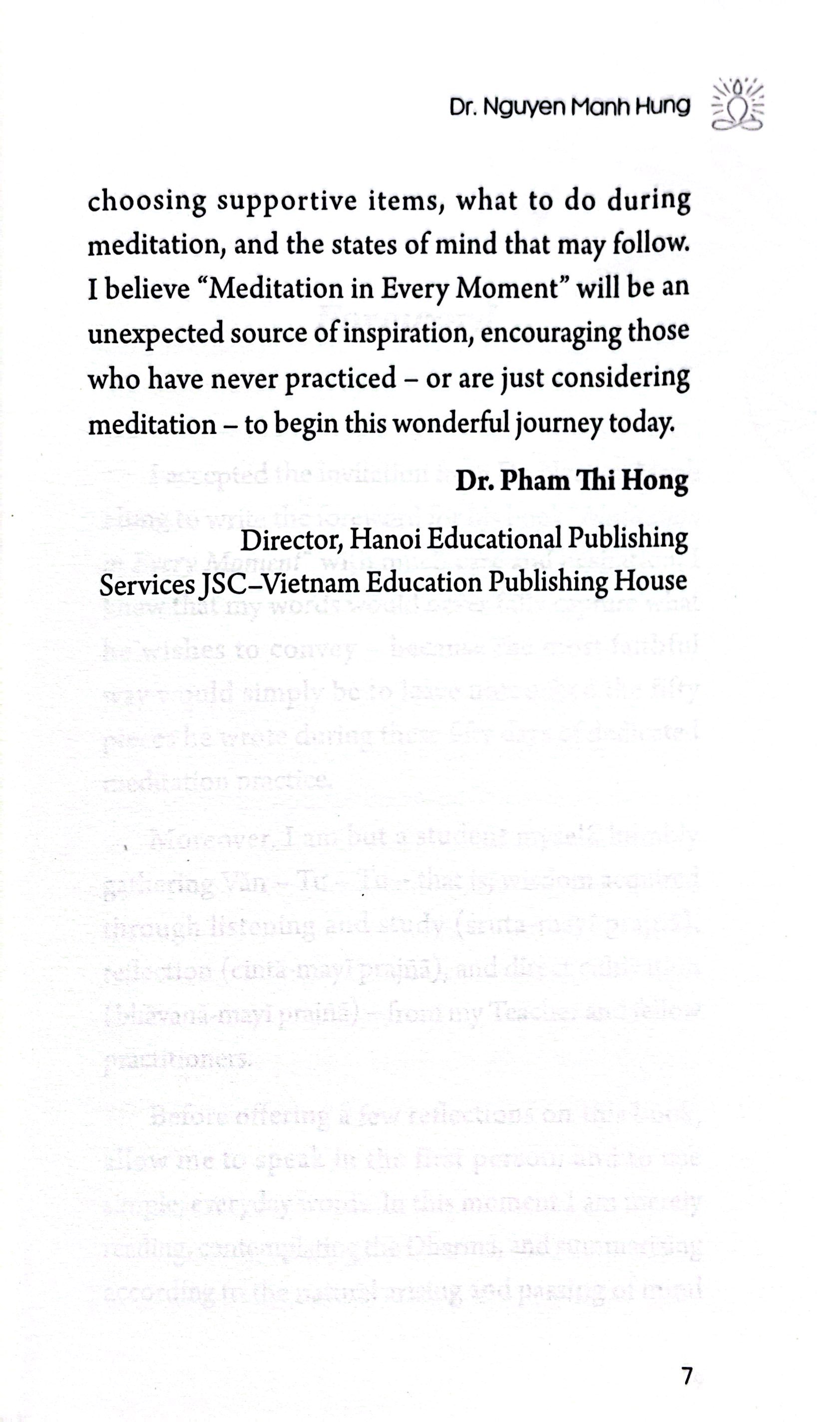 Meditation In Every Moment - Thien Trong Tung Phut Giay