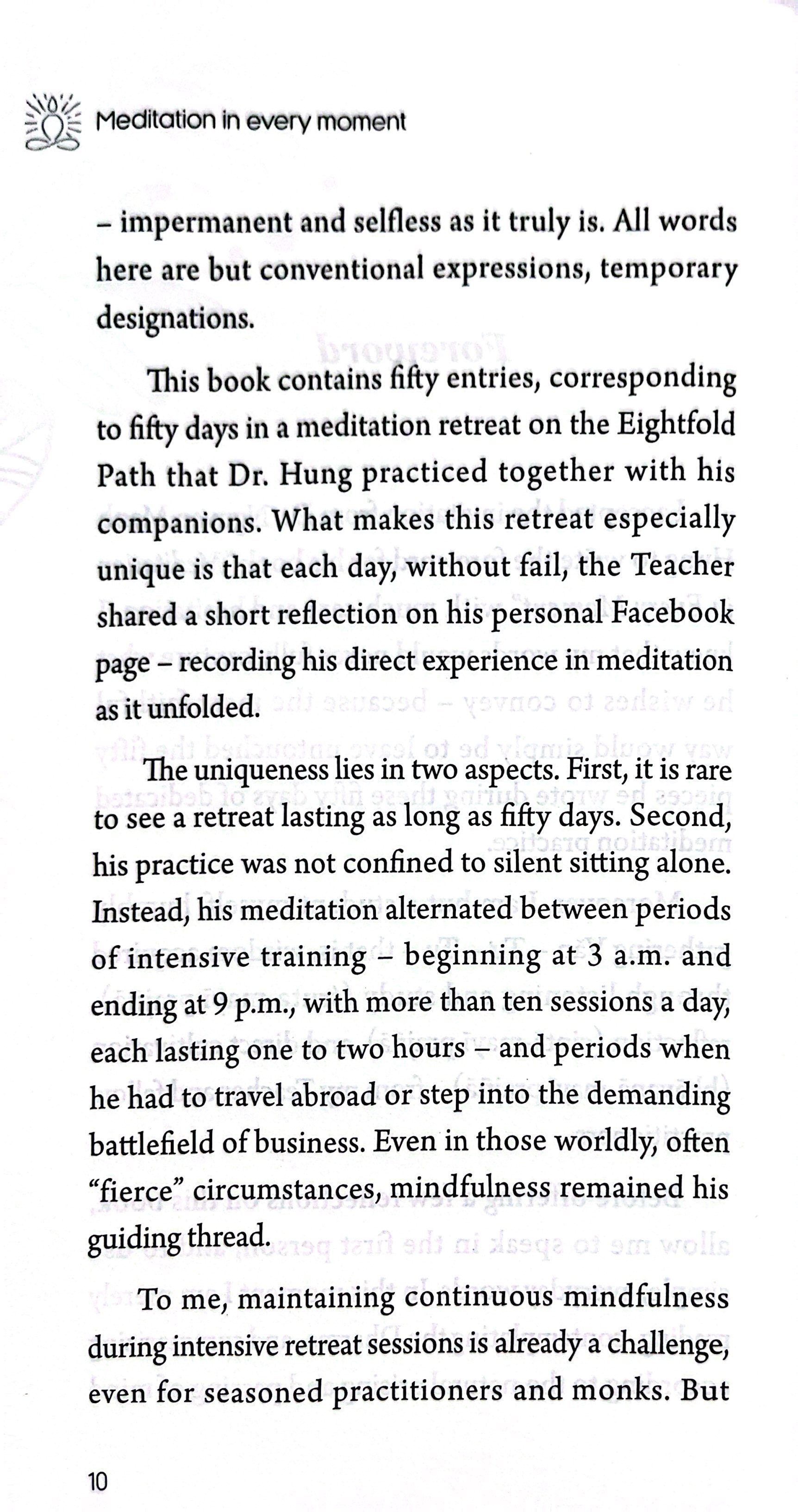 Meditation In Every Moment - Thien Trong Tung Phut Giay