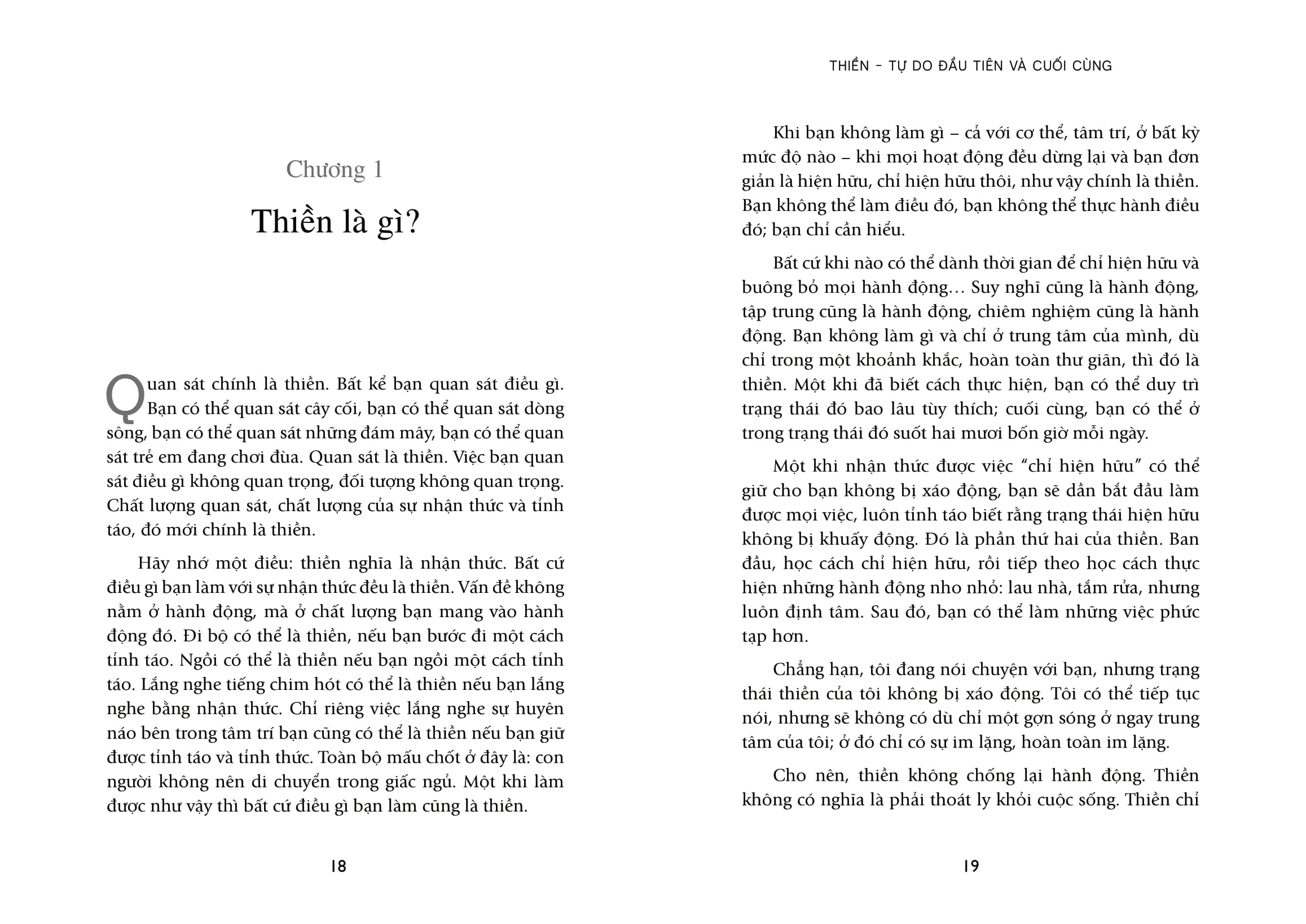 Meditation - The First And Last Freedom - Thien - Tu Do Dau Tien Va Cuoi Cung