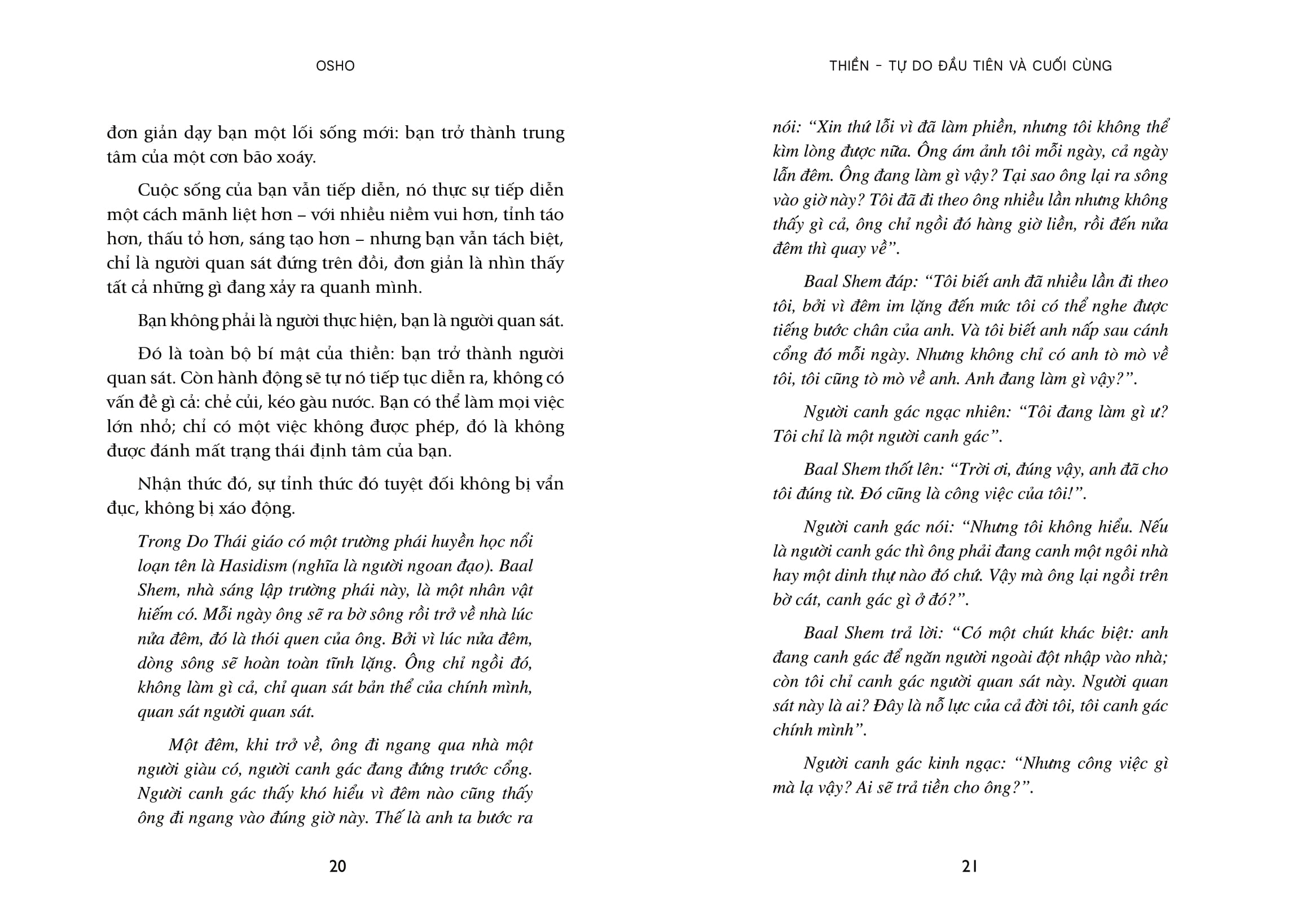 Meditation - The First And Last Freedom - Thien - Tu Do Dau Tien Va Cuoi Cung