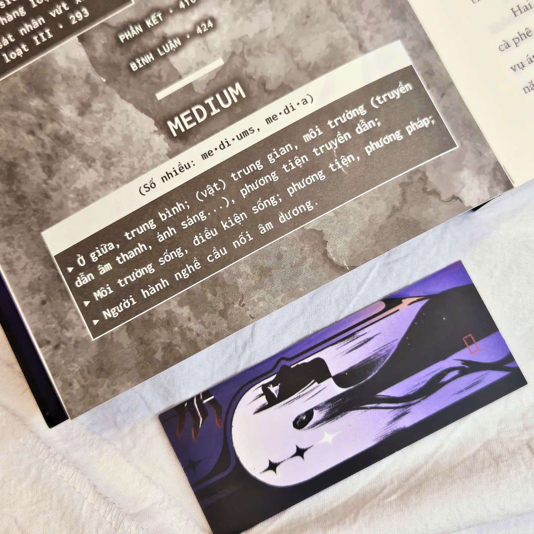 medium - thám tử tâm linh - tặng kèm bookmark