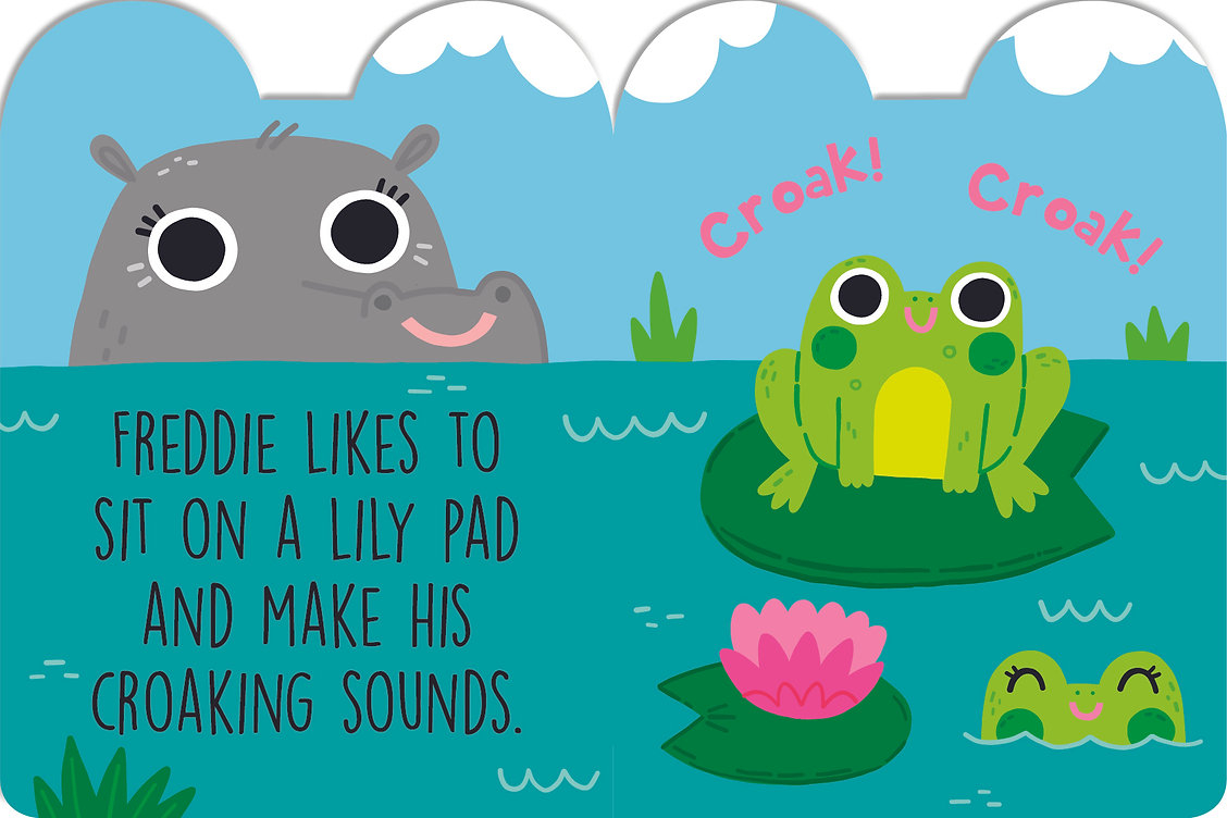 meet the jungle animals - mini board book set (3 books inside)