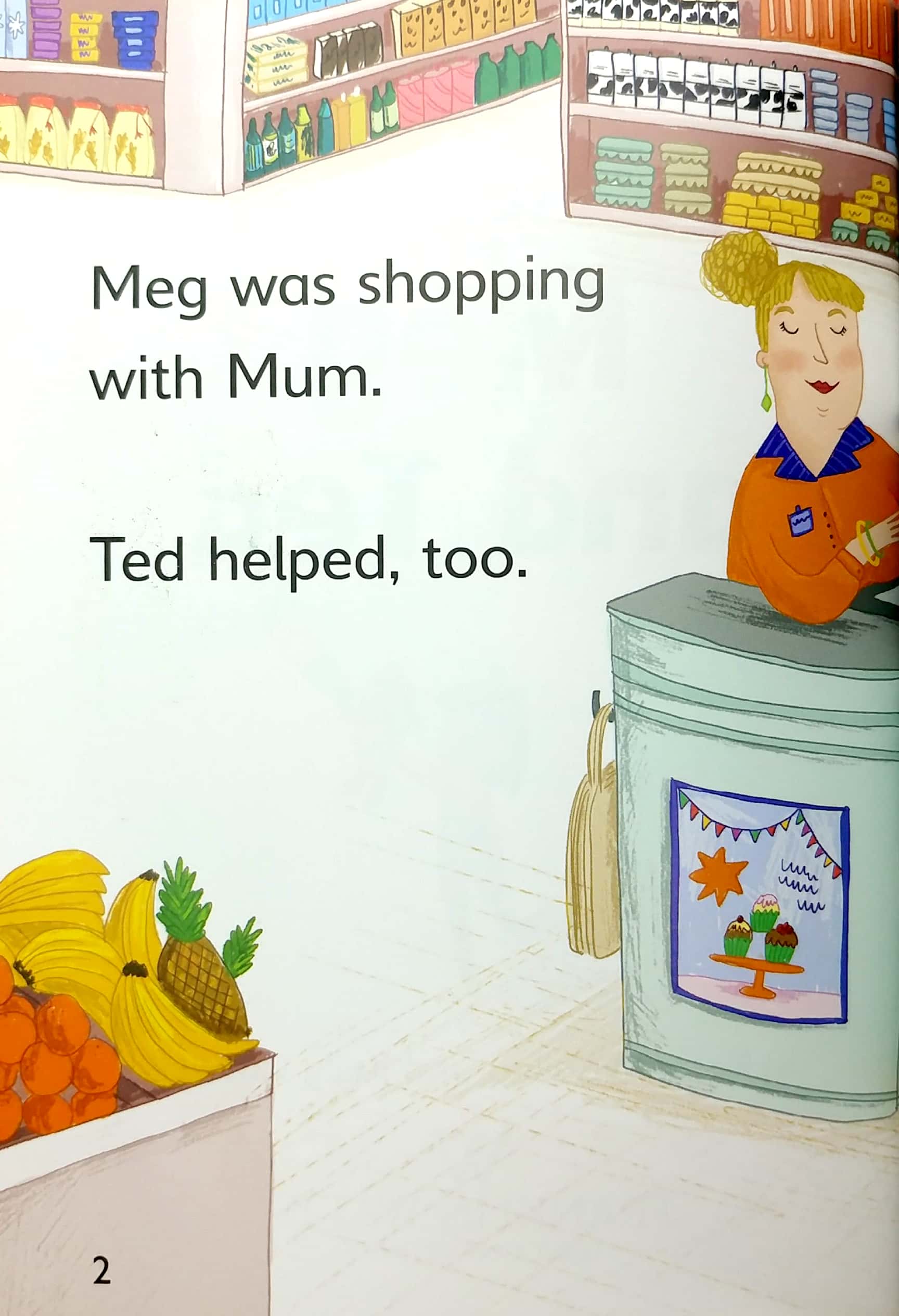 meg and ted: independent reading red 2 (reading champion)