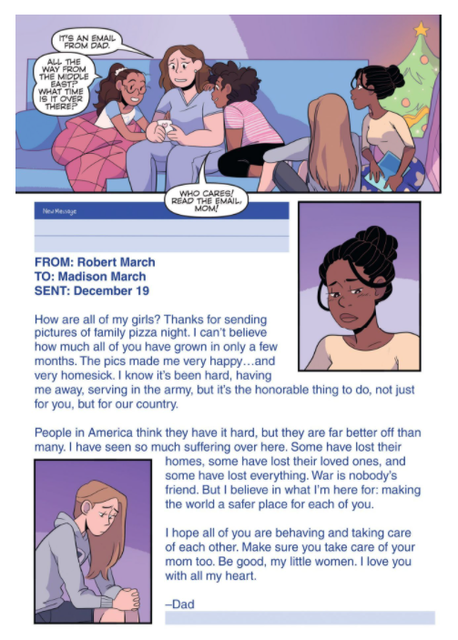 meg, jo, beth, and amy: a graphic novel