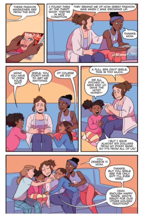 meg, jo, beth, and amy: a graphic novel