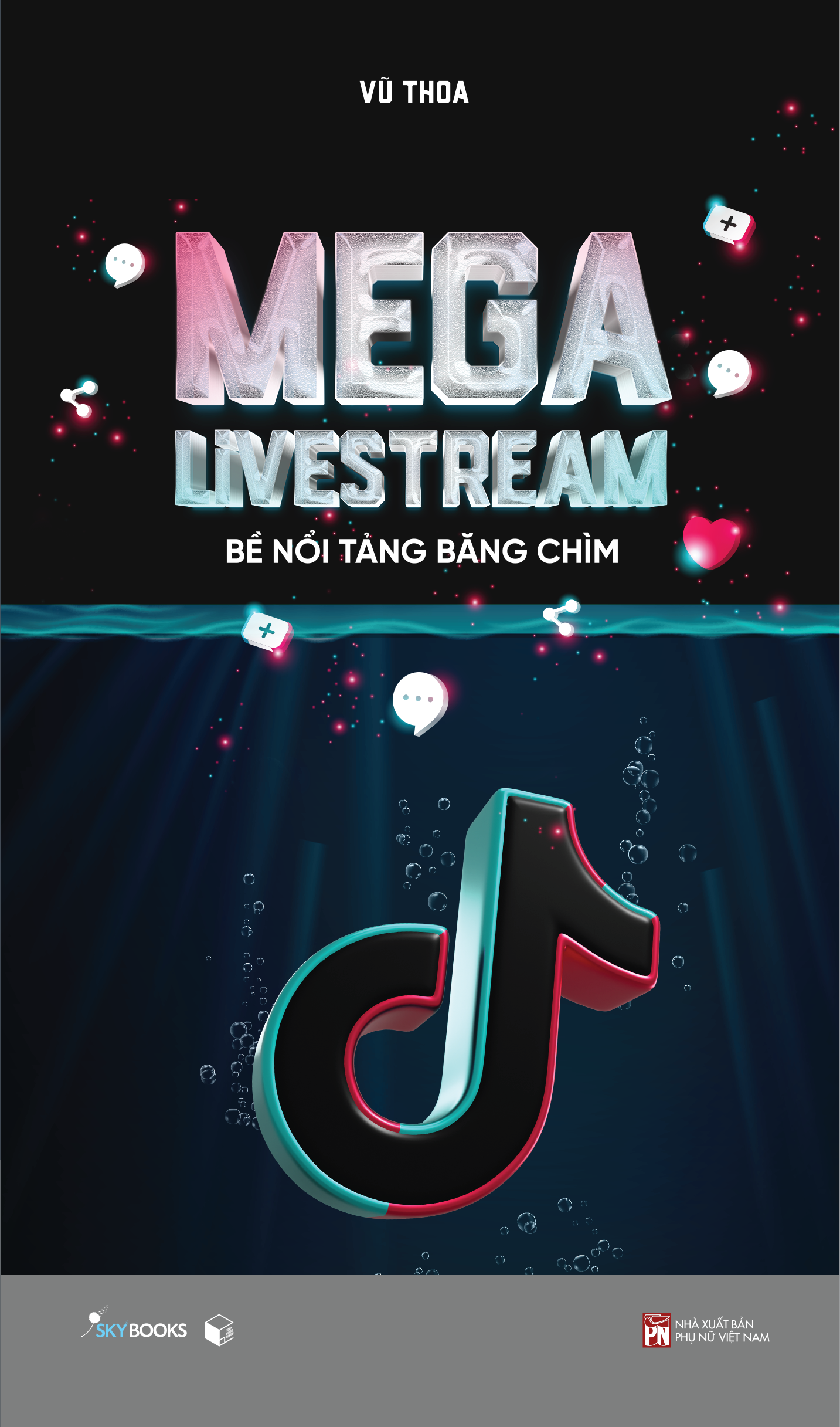 mega livestream - bề nổi tảng băng chìm - tặng kèm bookmark