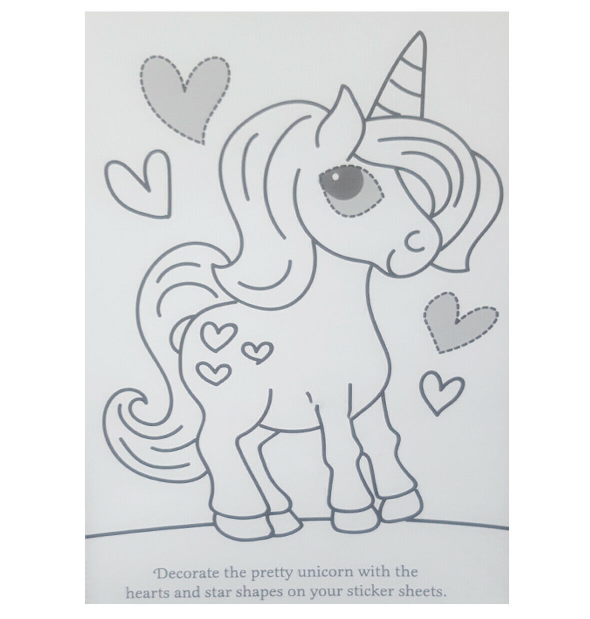 mega stickers: princess and unicorn