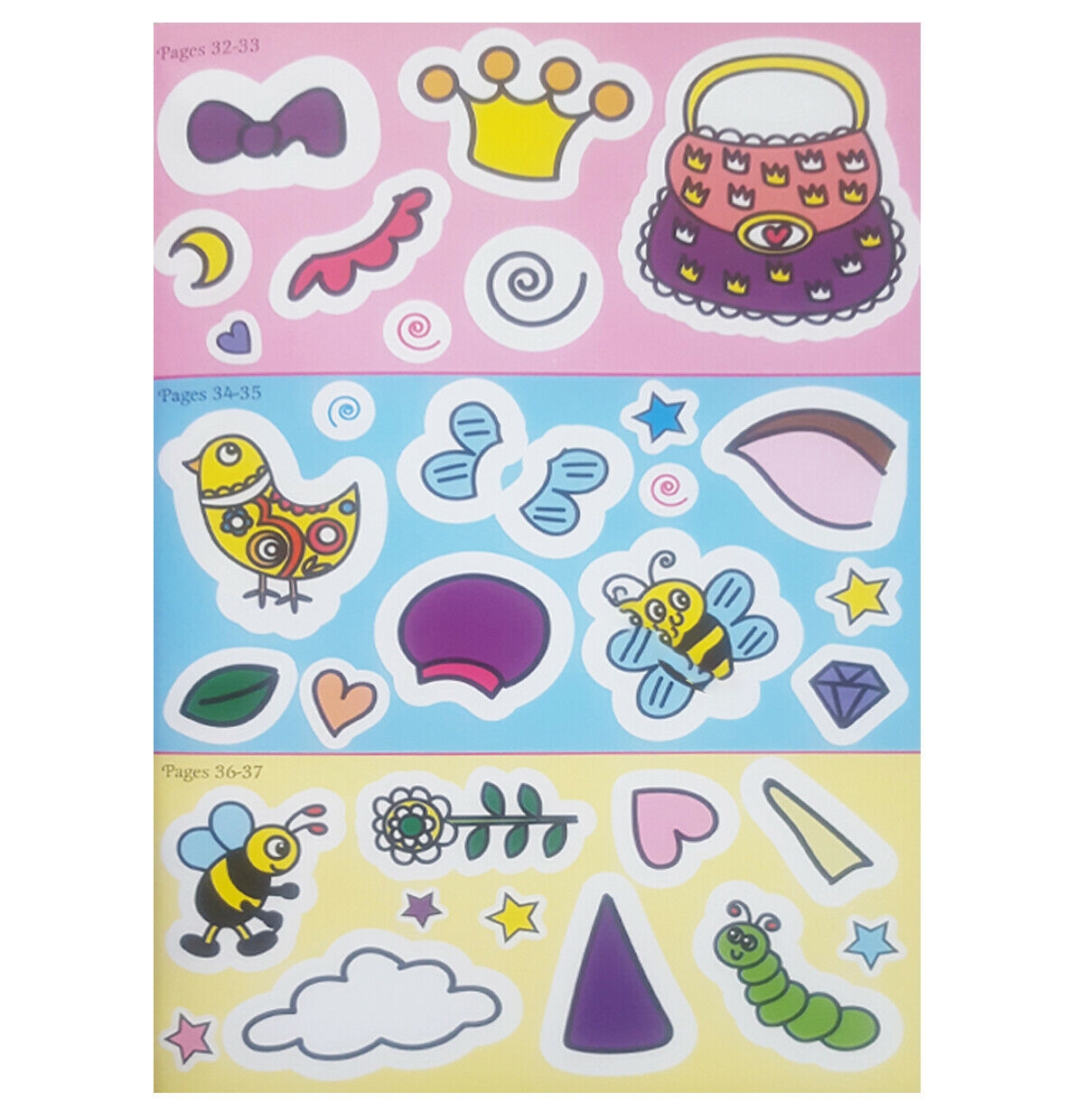 mega stickers: princess and unicorn