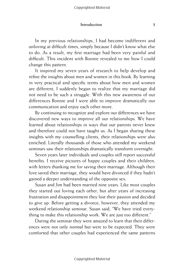 men are from mars, women are from venus : the classic guide to understanding the opposite sex