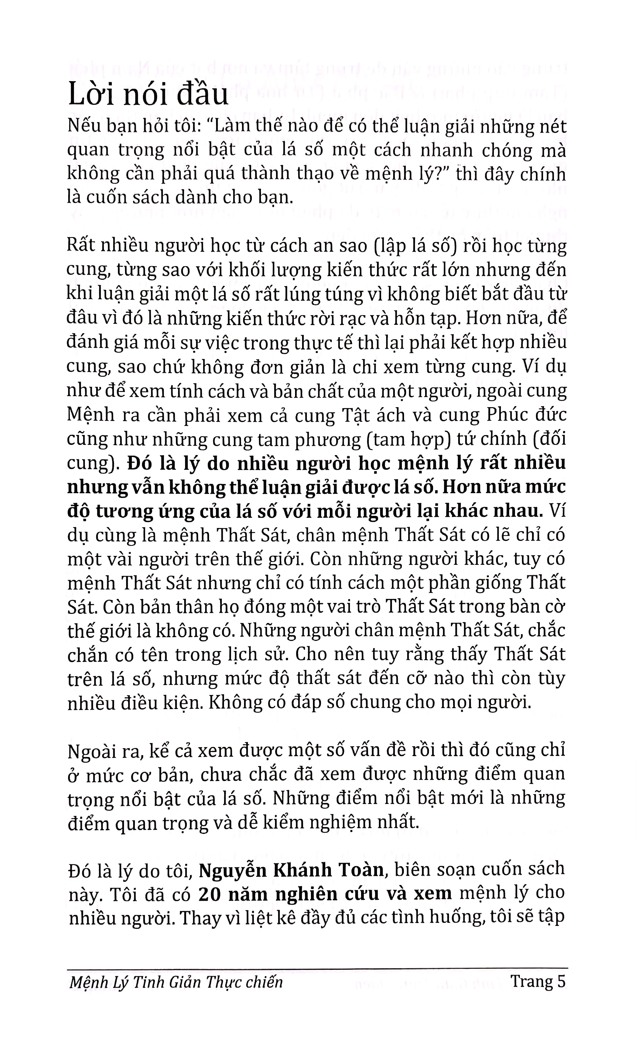 mệnh lý tinh giản thực chiến - nam bắc phái luận giải