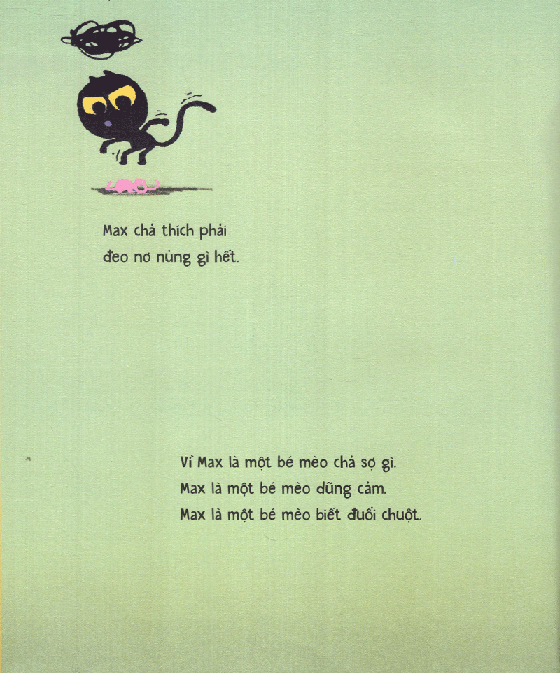 mèo max dũng cảm