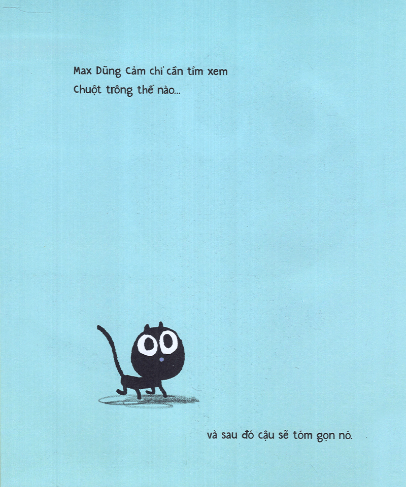 mèo max dũng cảm