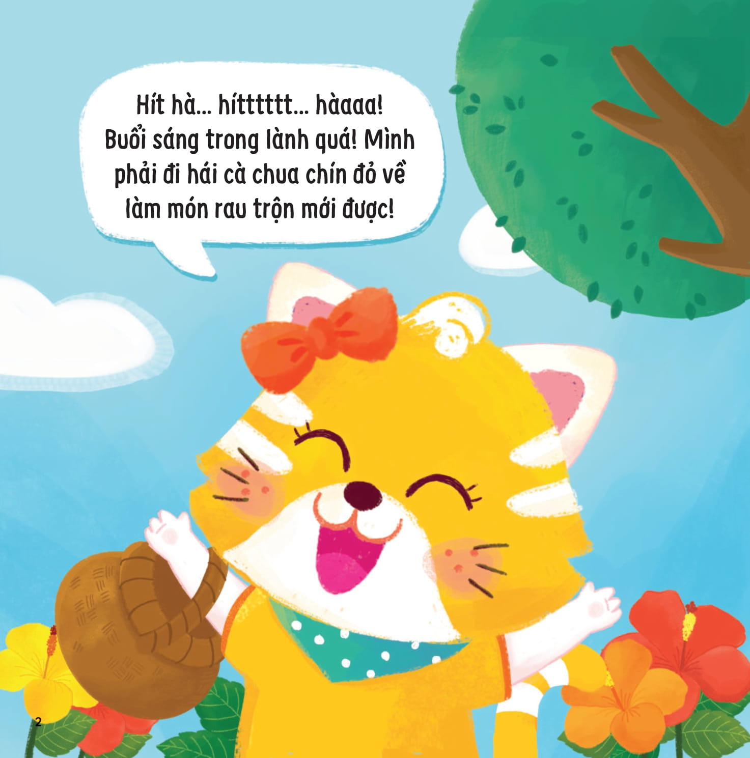 meo meo bé mèo tốt bụng - câu chuyện trong vườn