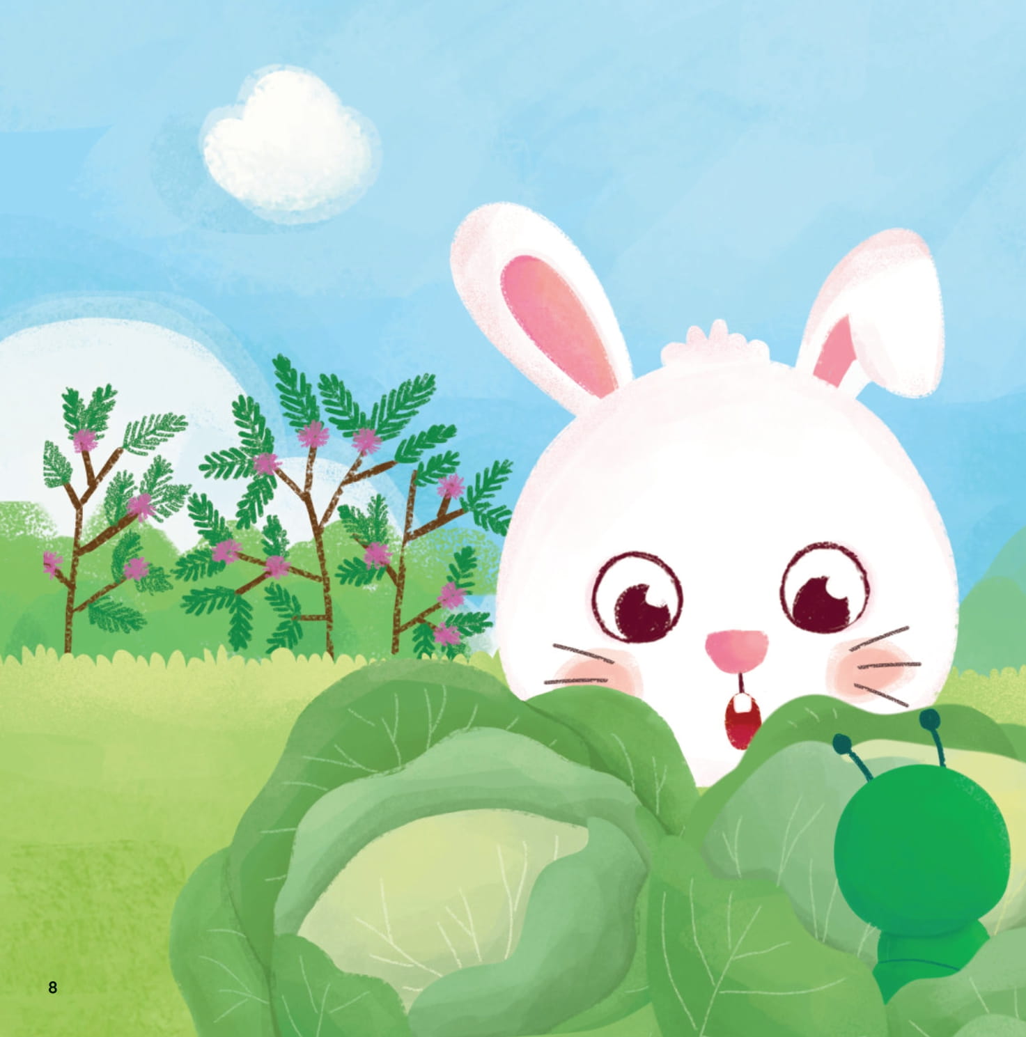 meo meo bé mèo tốt bụng - câu chuyện trong vườn