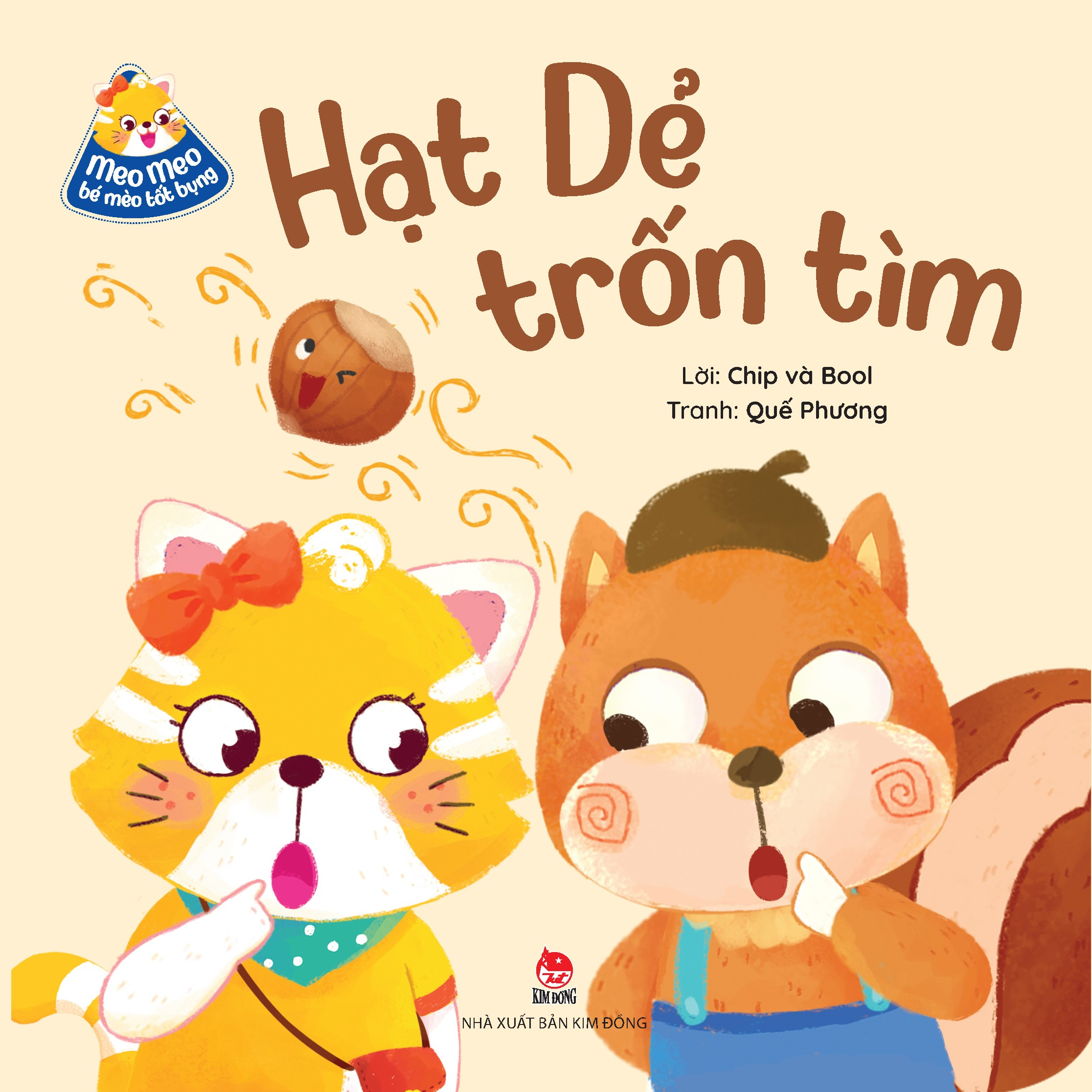 meo meo bé mèo tốt bụng - hạt dẻ trốn tìm