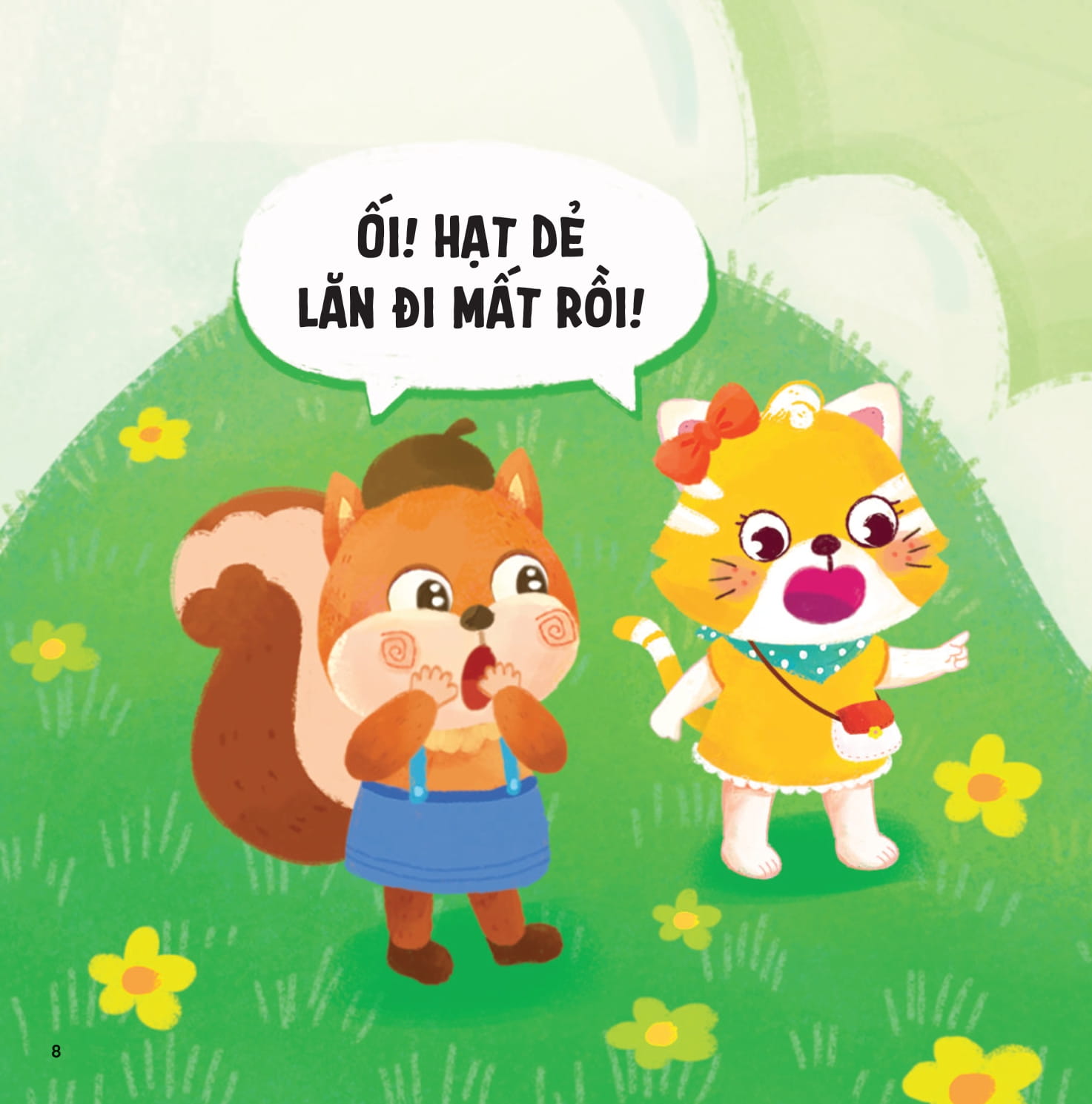 meo meo bé mèo tốt bụng - hạt dẻ trốn tìm