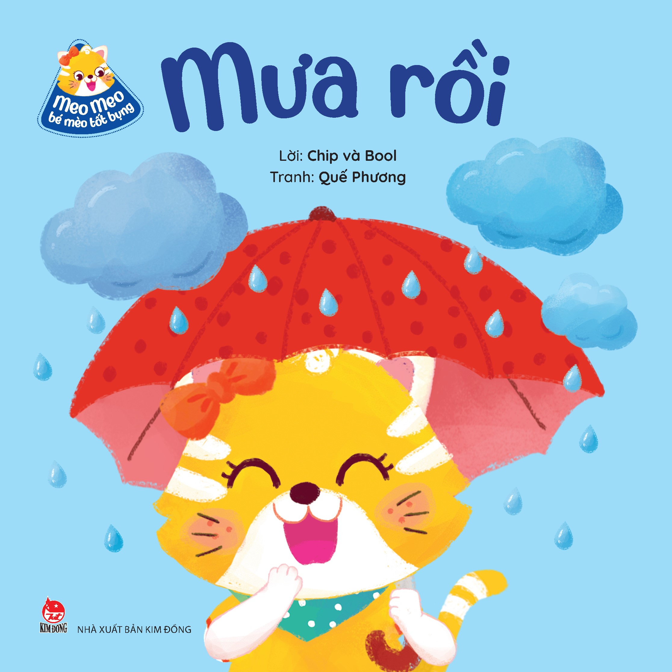 meo meo bé mèo tốt bụng - mưa rồi