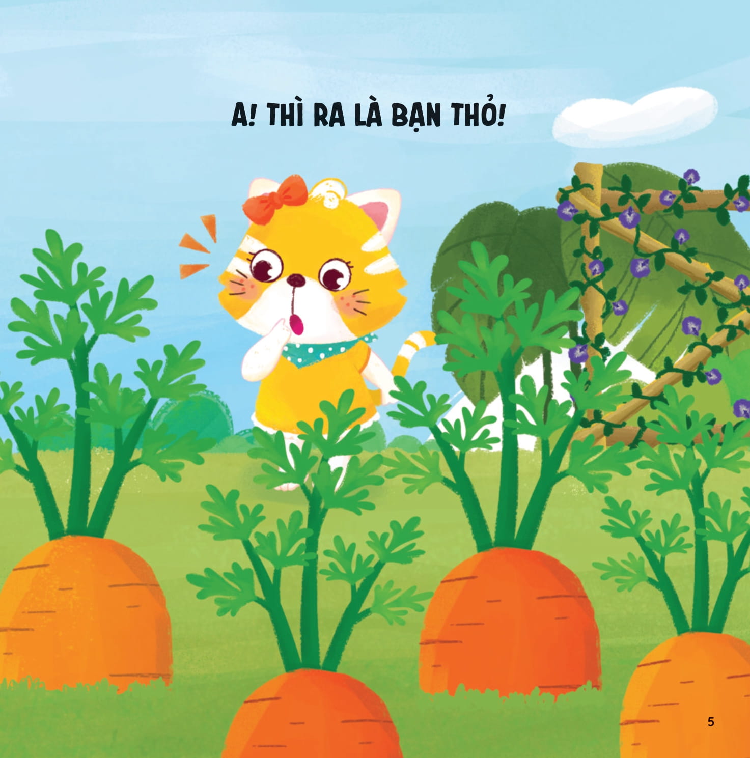 meo meo bé mèo tốt bụng - nhổ cà rốt