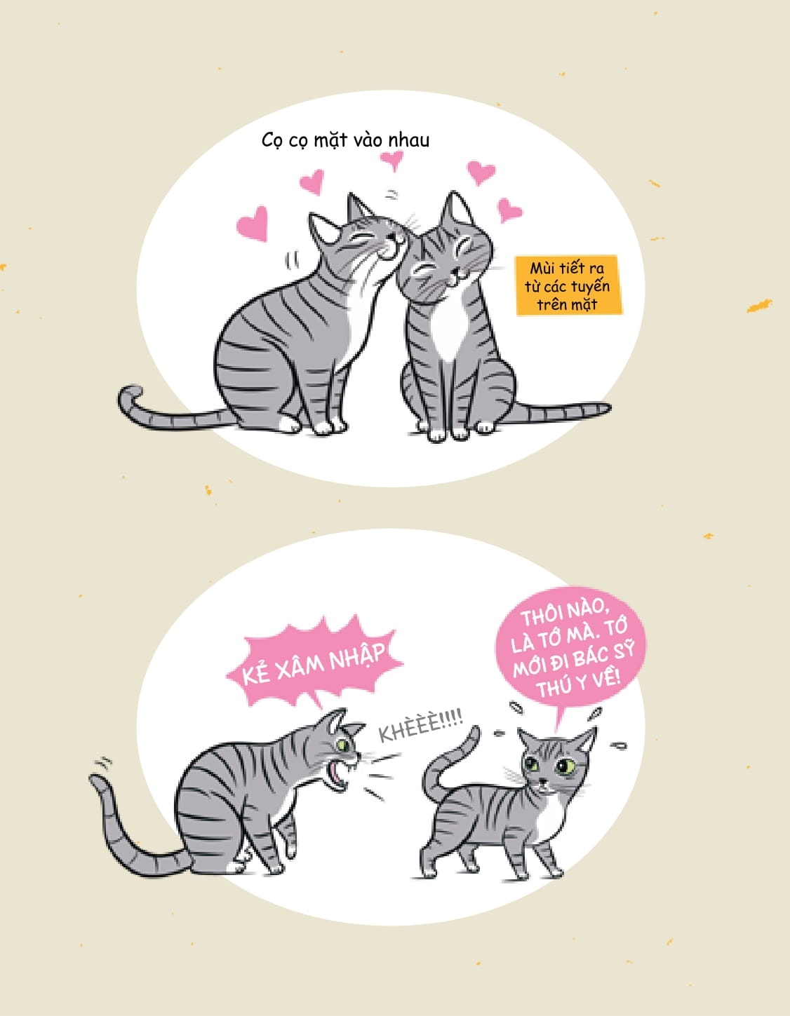 méo mèo meo - bí mật giao tiếp từ cái vẫy đuôi đến tiếng grừ grừ - tặng kèm thẻ đeo mica cá nhân hóa + bộ sticker mèo dễ thương