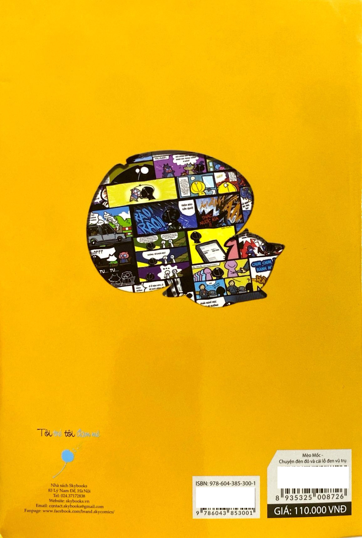 mèo mốc 2 - chuyện đèn đỏ và cái lỗ đen vũ trụ (tái bản 2022)