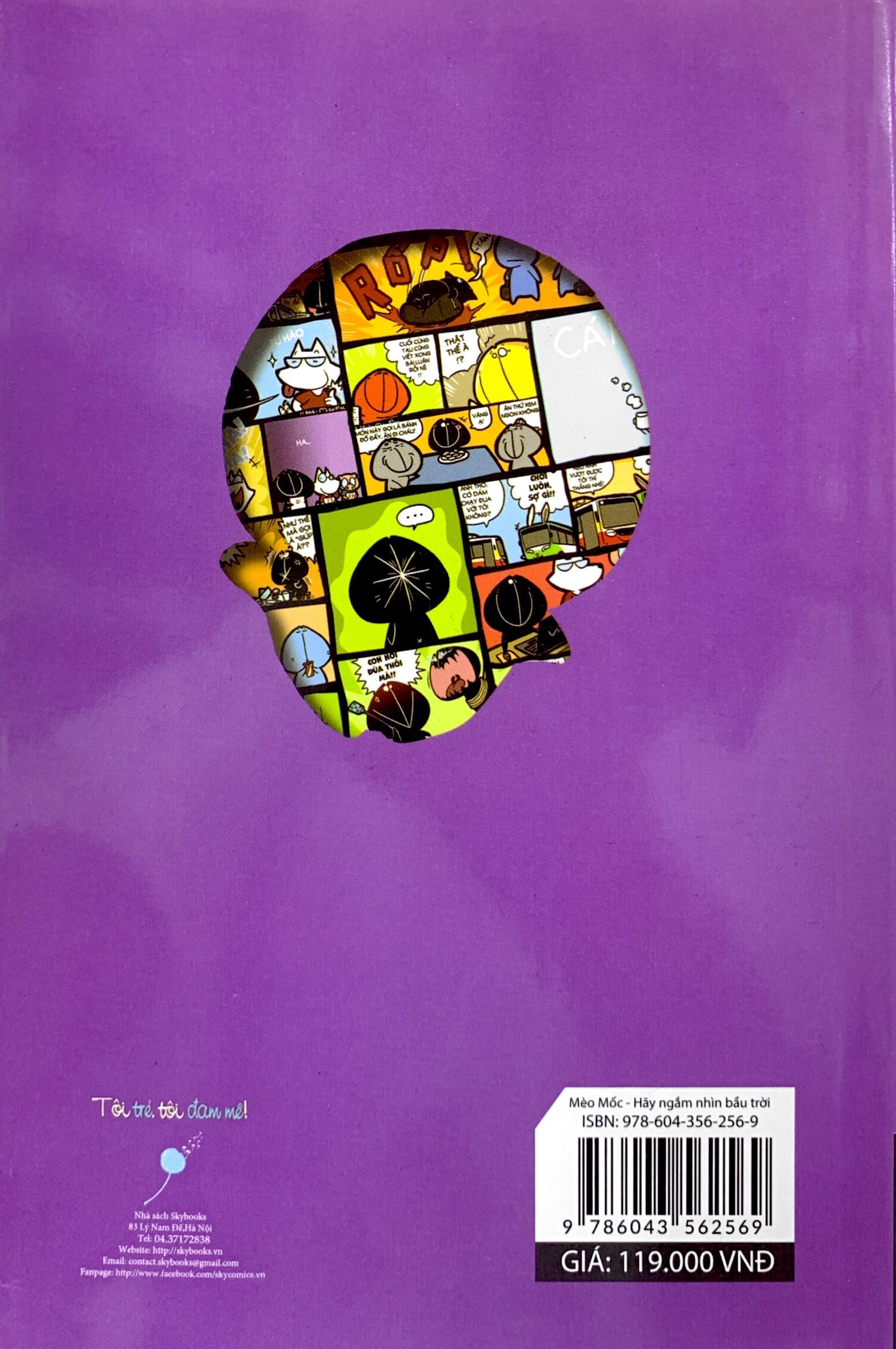 mèo mốc - hãy ngắm nhìn bầu trời (tái bản 2022)