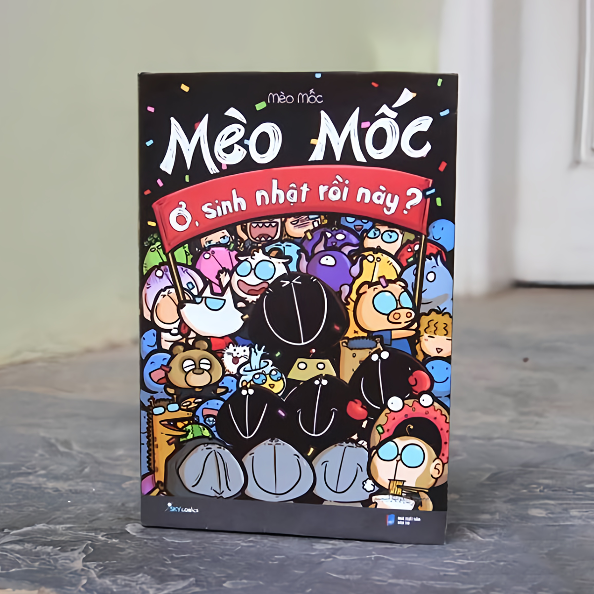 mèo mốc - ơ, sinh nhật rồi này? (tái bản 2025)