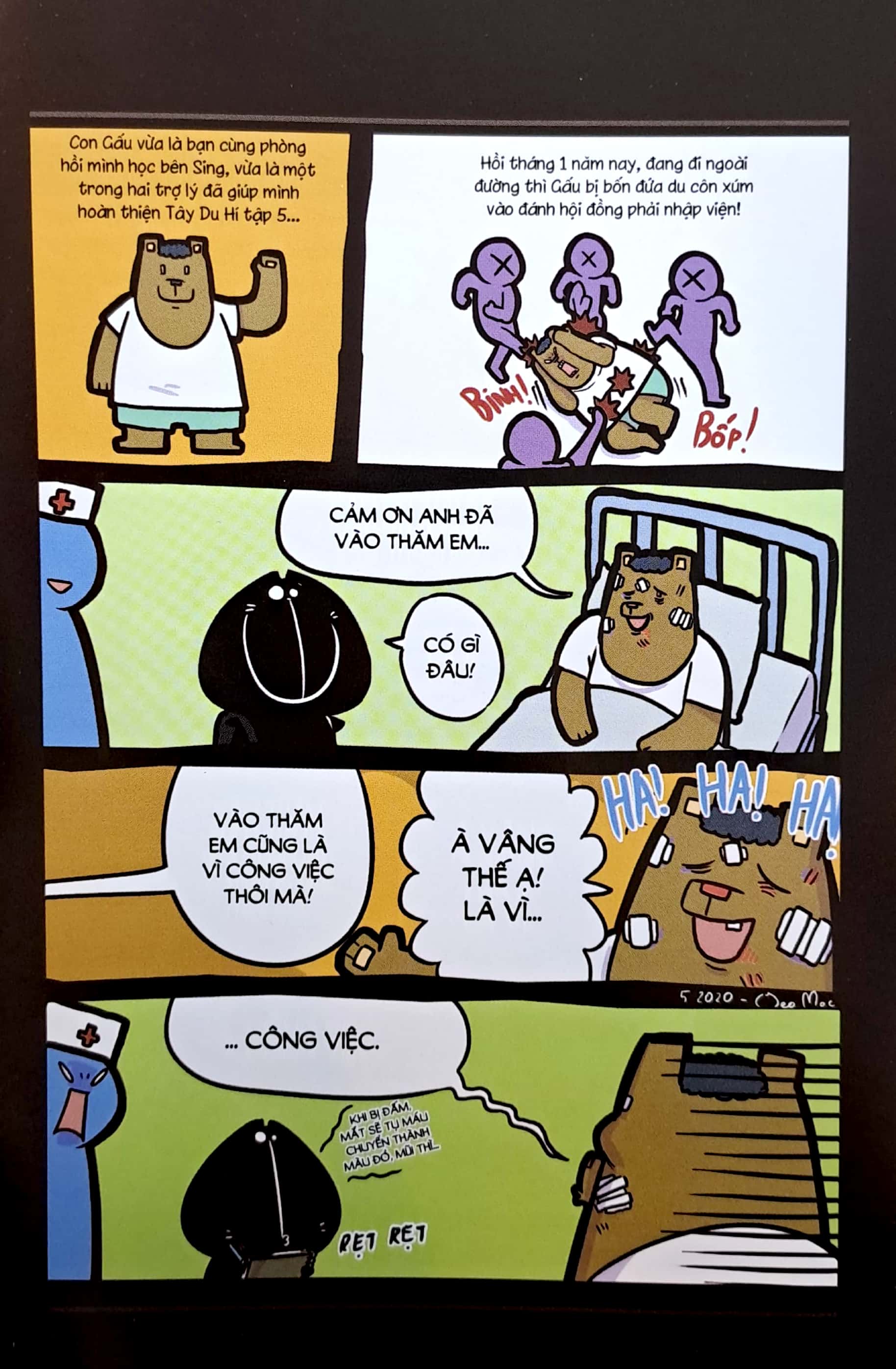 mèo mốc & thế giới diệu kỳ màu xám