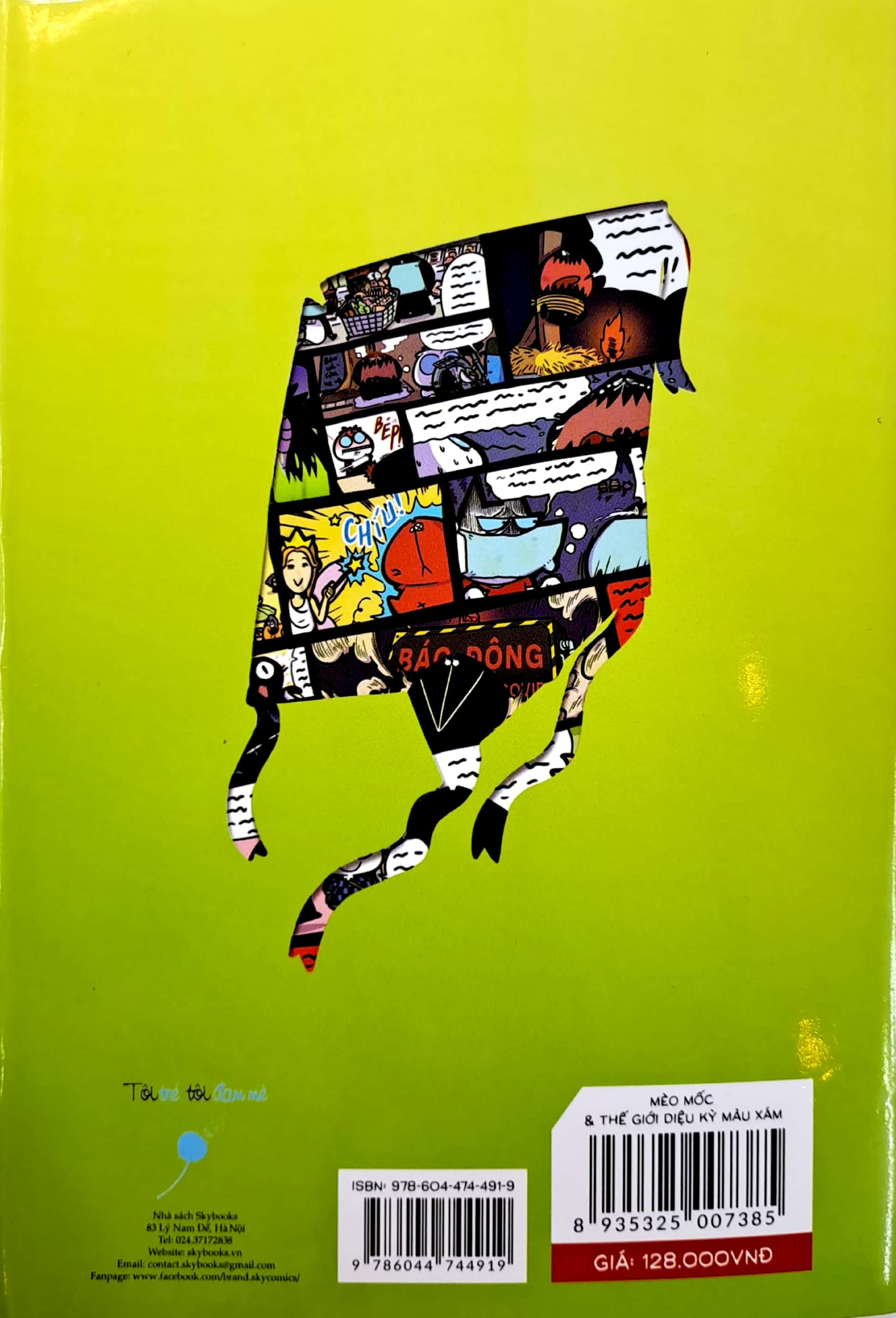 mèo mốc & thế giới diệu kỳ màu xám