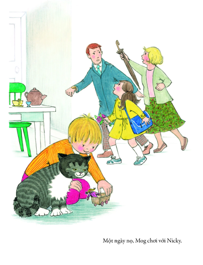 mèo mog mập - cô mèo cứu em bé (tái bản 2023)