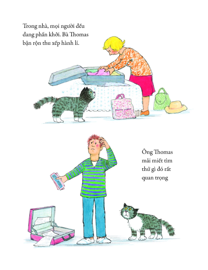 mèo mog mập - cô mèo và bà (tái bản 2023)