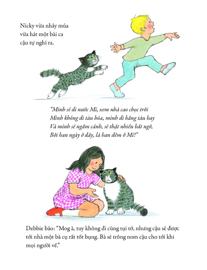 mèo mog mập - cô mèo và bà (tái bản 2023)