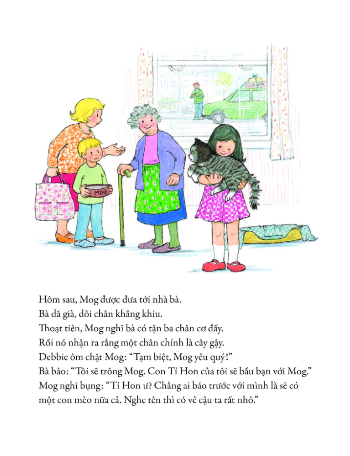 mèo mog mập - cô mèo và bà (tái bản 2023)