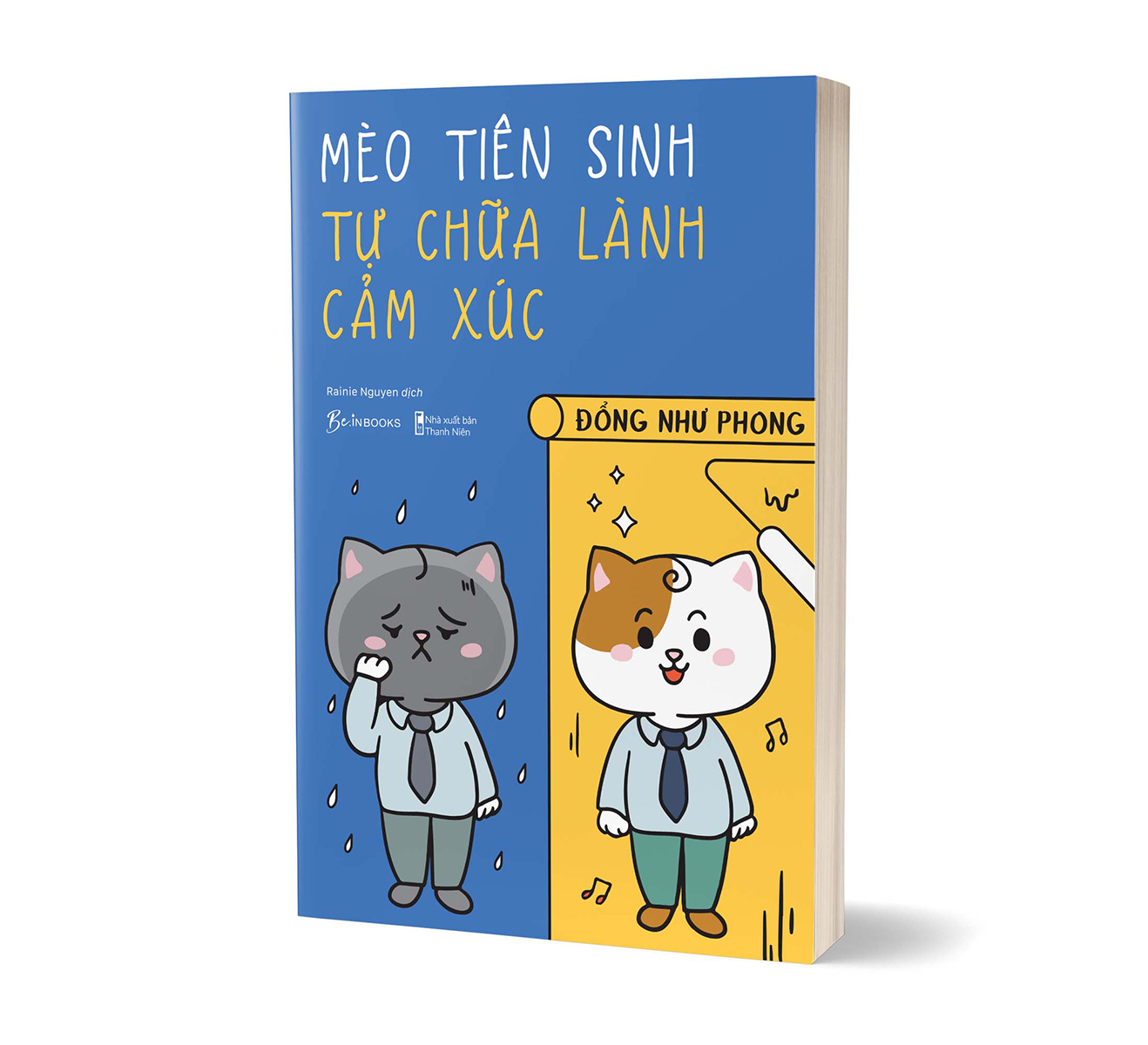 mèo tiên sinh tự chữa lành cảm xúc