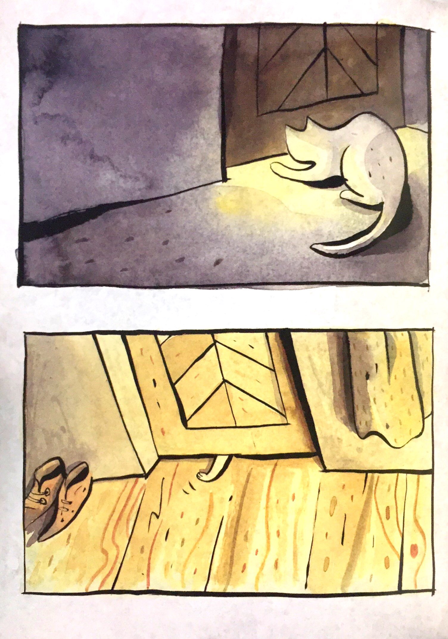 mèo trắng pangur và vị tu sĩ