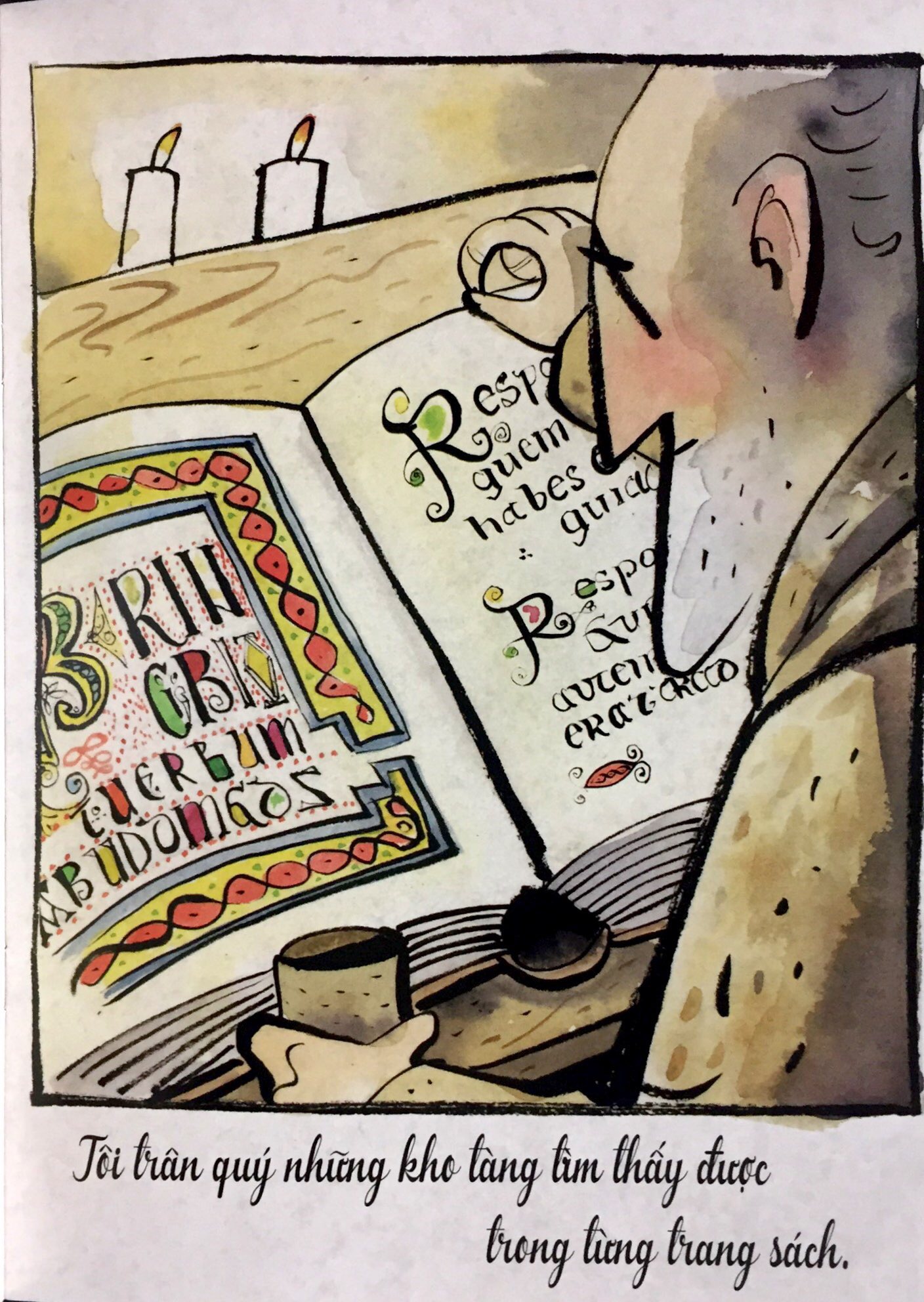 mèo trắng pangur và vị tu sĩ