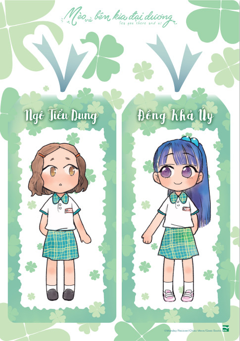 mèo và bên kia đại dương - sea you there and us - bản đặc biệt - tặng kèm 2 bookmark nhựa trong