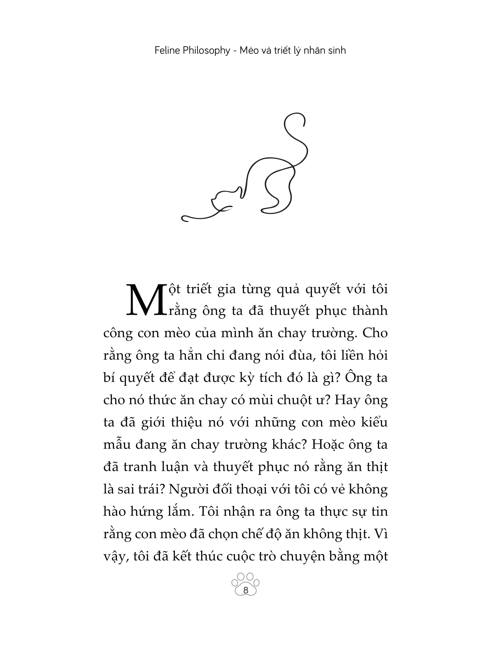 mèo và triết lý nhân sinh