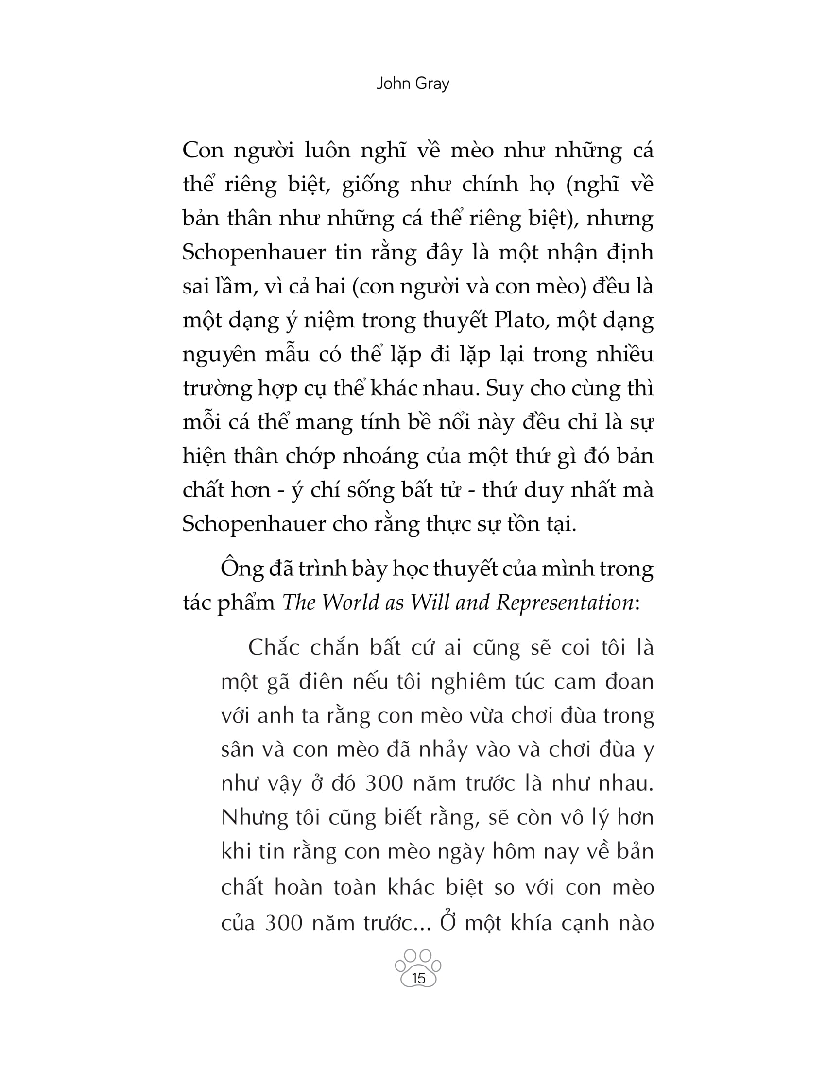 mèo và triết lý nhân sinh