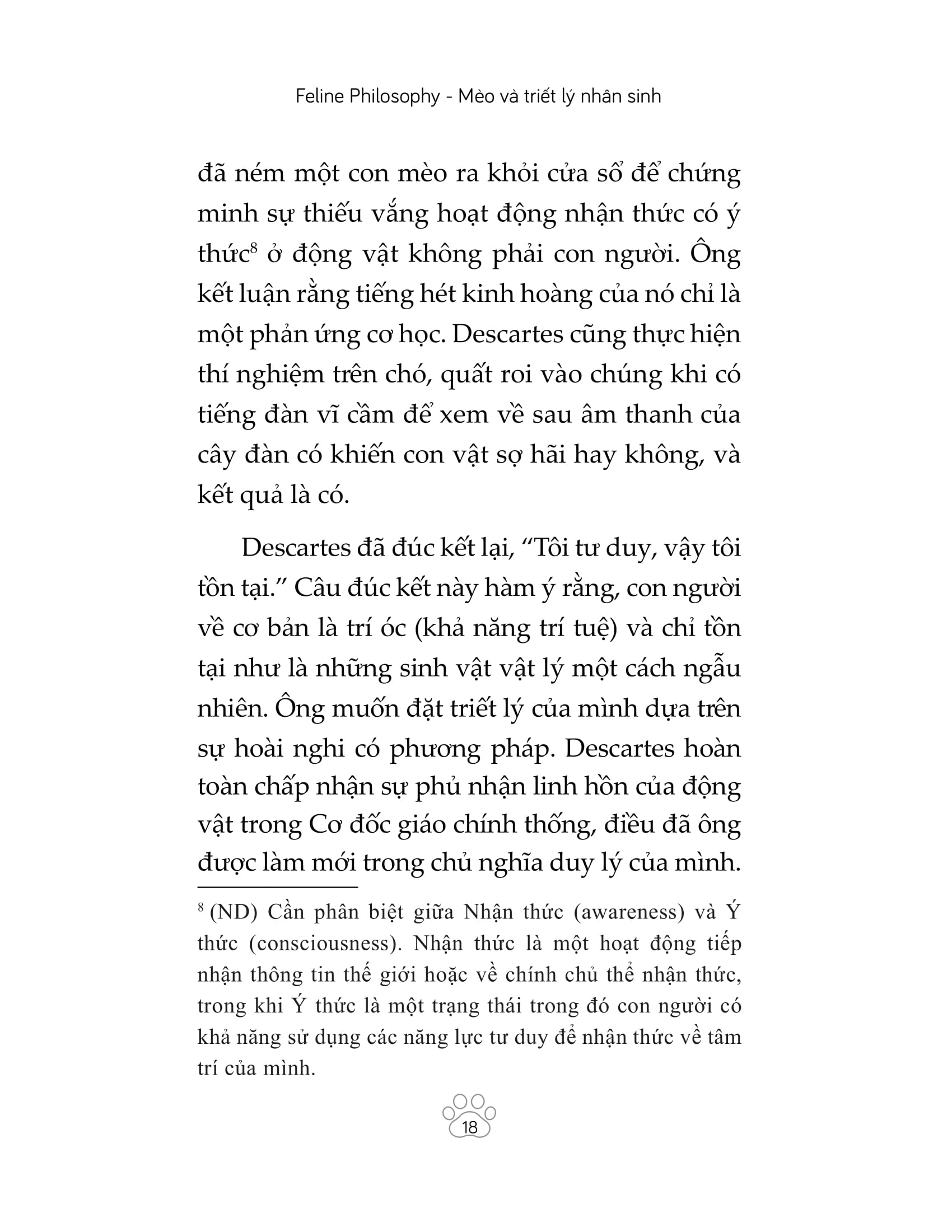 mèo và triết lý nhân sinh