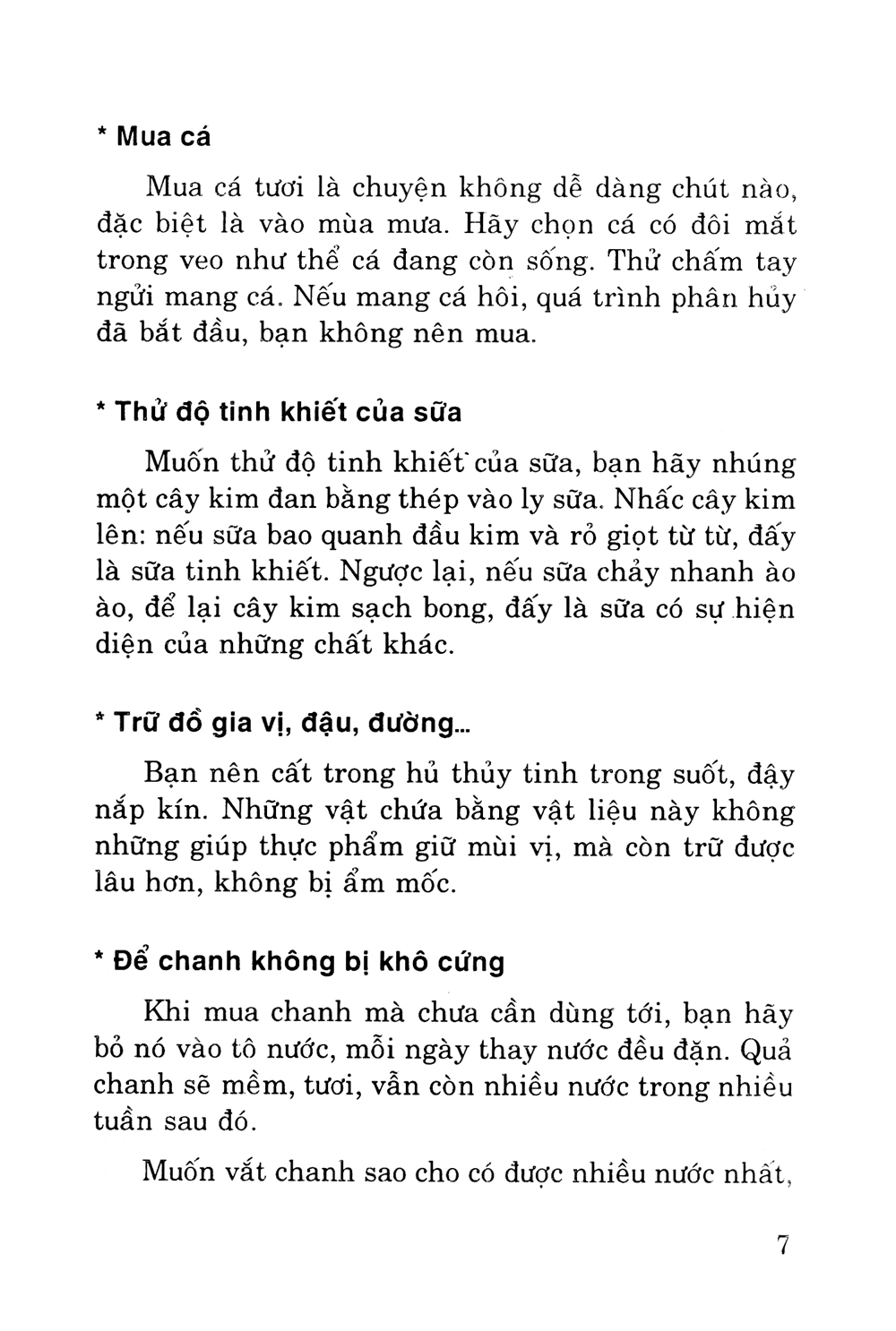 mẹo vặt trong nhà bếp