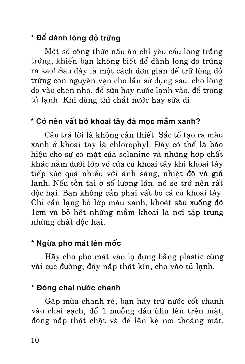 mẹo vặt trong nhà bếp