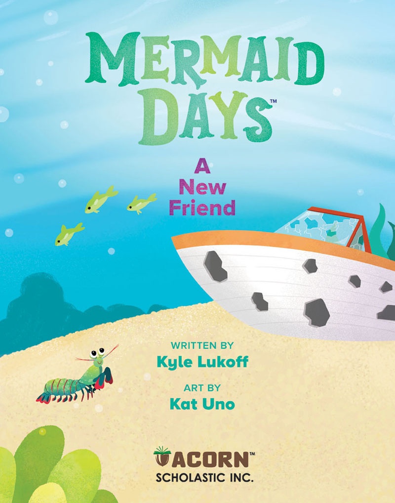 mermaid days - book 3 - a new friend