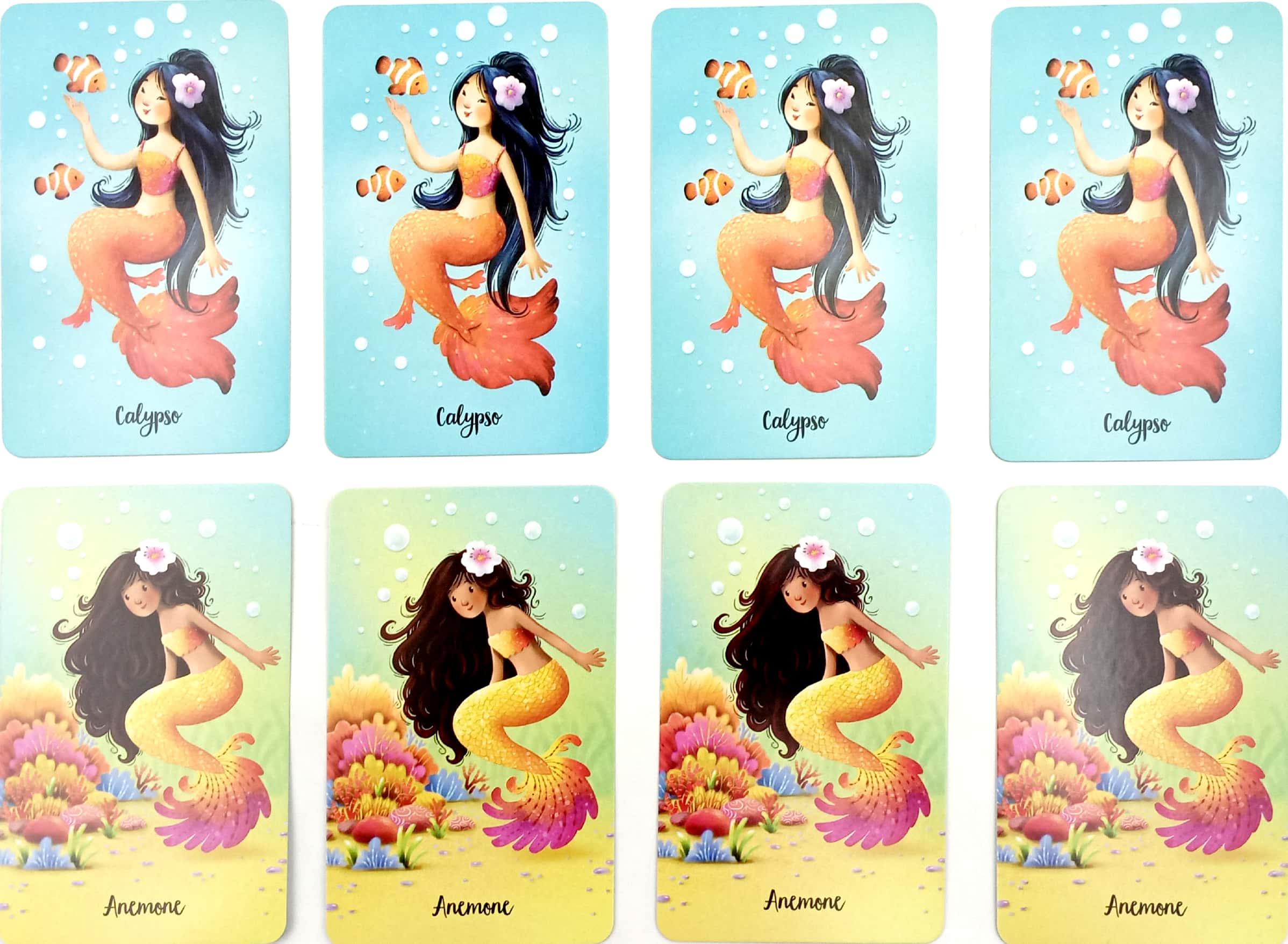 mermaid snap (snap cards)