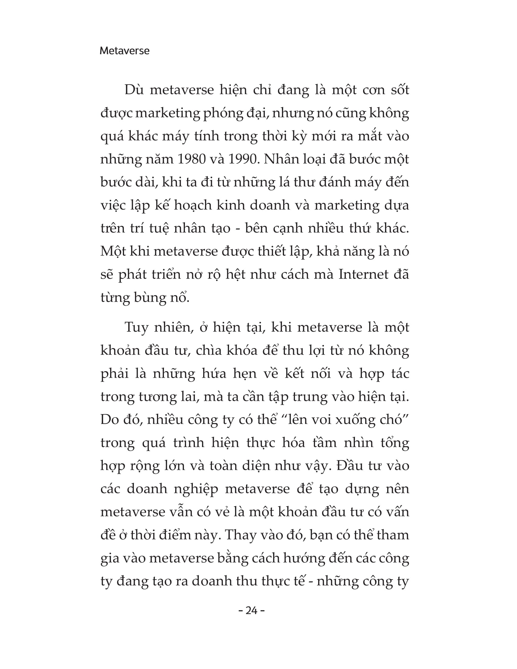 metarvese - cuộc cách mạng tiếp nối blocchain, nft và tiền điện tử