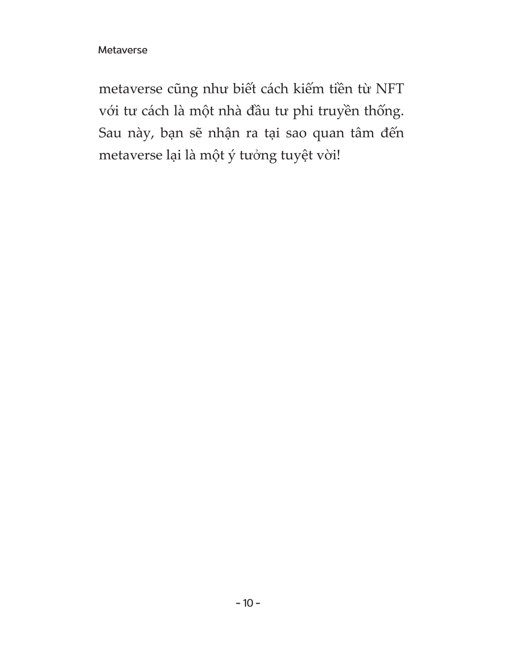 metarvese - cuộc cách mạng tiếp nối blocchain, nft và tiền điện tử