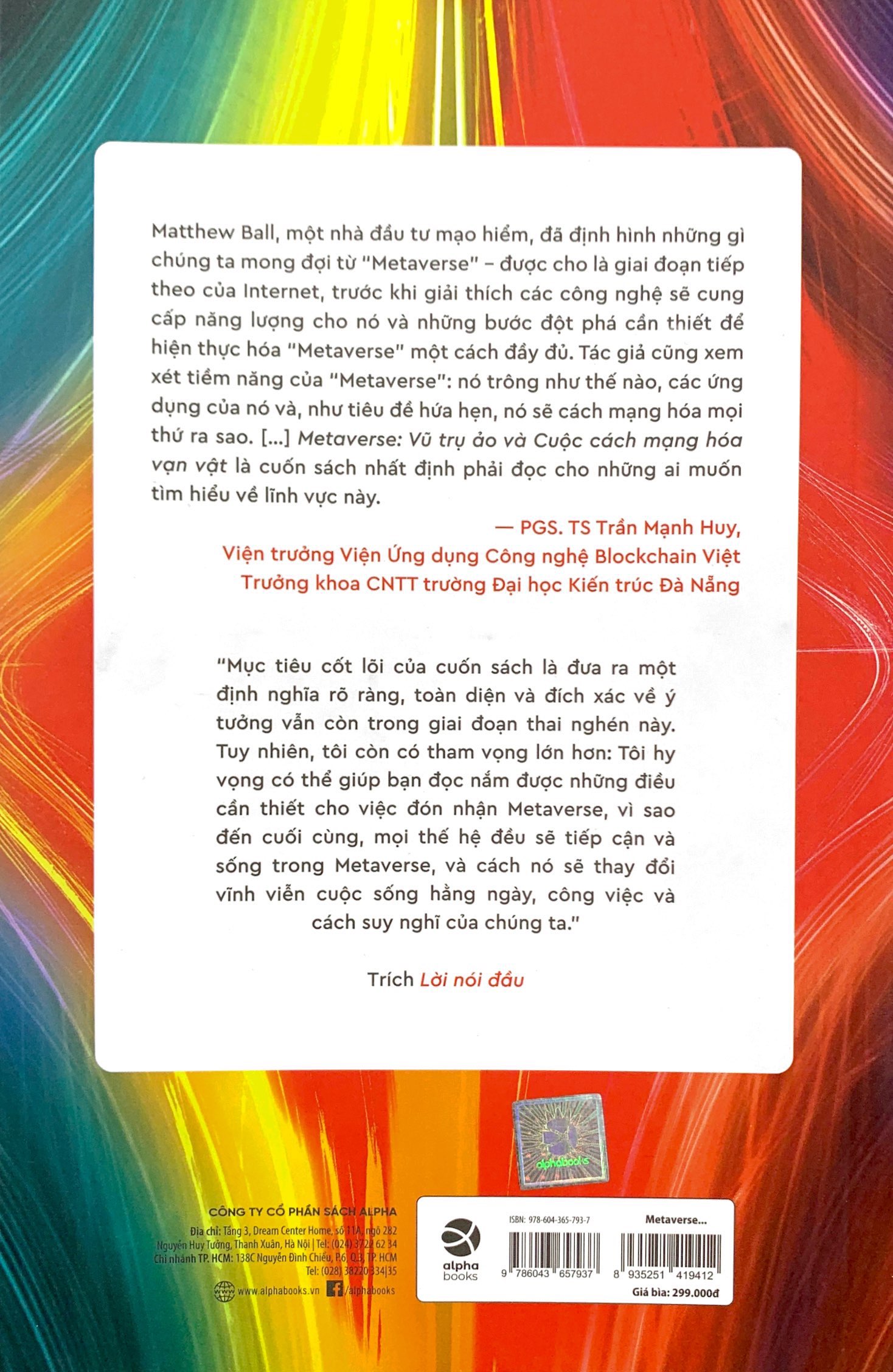 metaverse - vũ trụ ảo và cuộc cách mạng hóa vạn vật