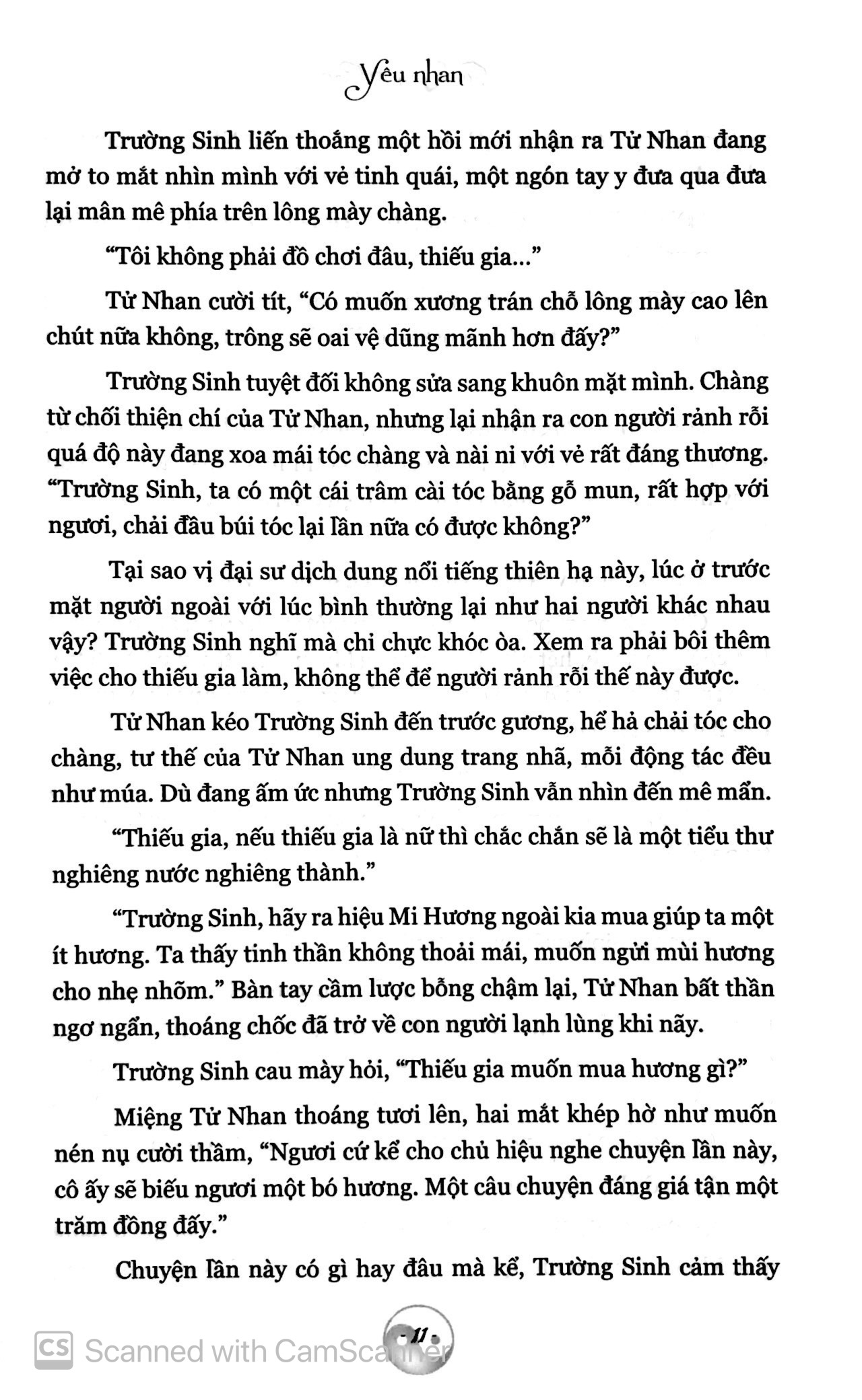 mị sinh 1: yêu nhân