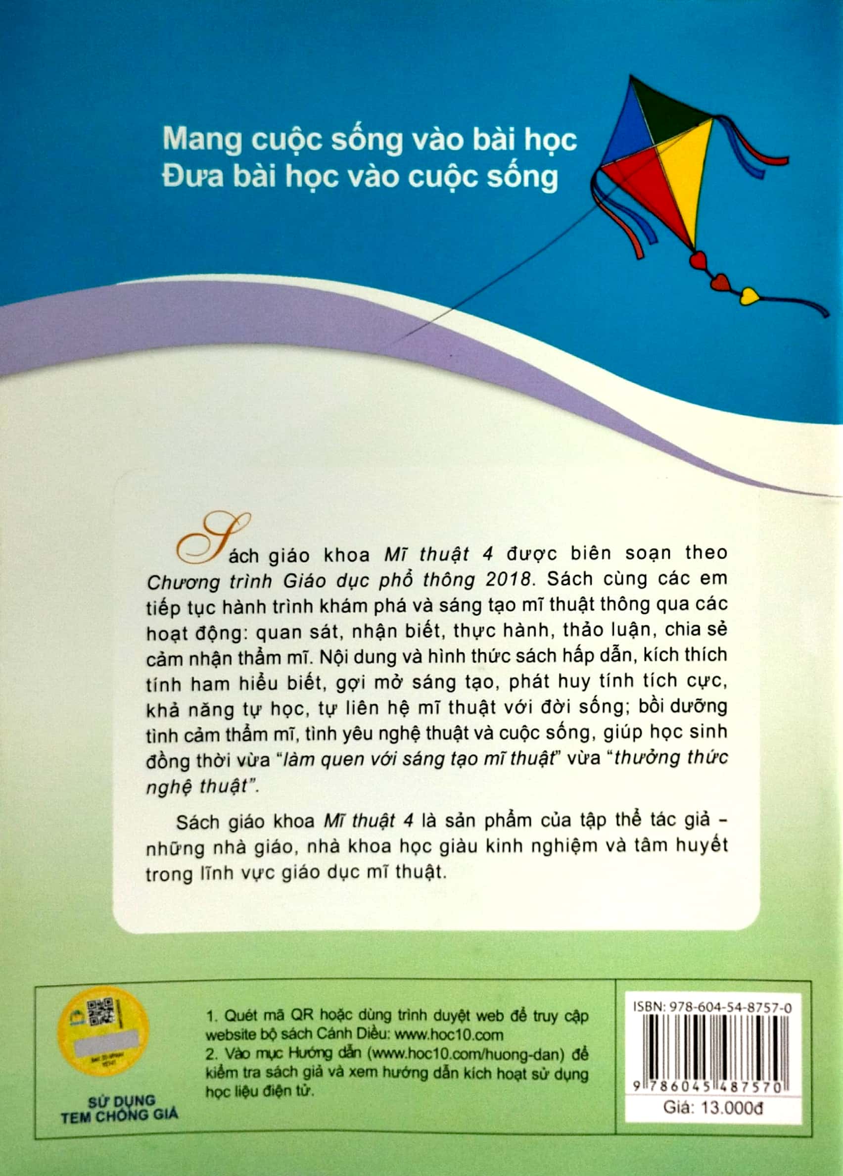 mĩ thuật 4 (cánh diều) (chuẩn)